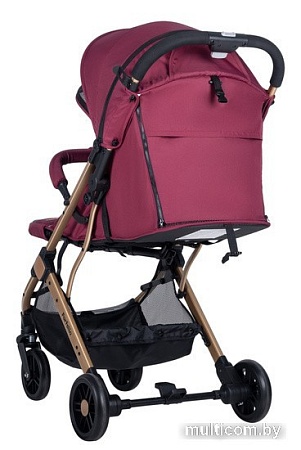 Коляска прогулочная «книга» Farfello Comfy Go CG (вишневый)