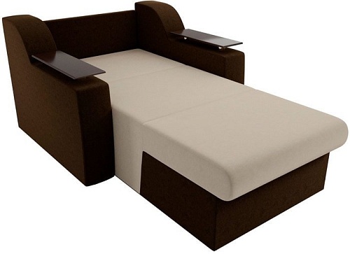 Кресло Лига диванов Сенатор 100690 60 см (бежевый/коричневый)