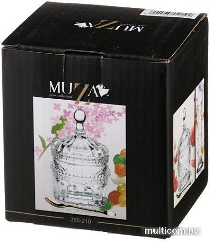 Икорница Lefard Muza 355-210 (с ложкой)