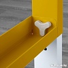 Письменный стол Ikea Поль (белый/синий) [391.289.55]