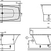 Ванна Villeroy &amp; Boch My Art 180x80 [UBQ180MYA2V-01]