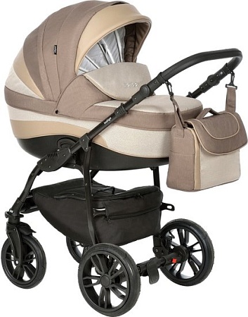 Универсальная коляска Indigo indigo (2 в 1, In 05, коричневый)