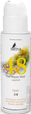 Sativa Крем-маска Восстанавливающая №48 (150 мл)