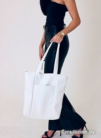 Сумка шоппер MT.style Классика2 (белый)