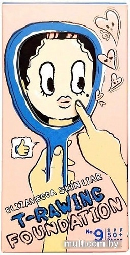 Тональный крем Elizavecca Skin Liar T-Rawing Foundation 9