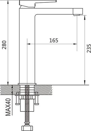 Смеситель Shevanik S6811T