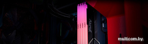 Оперативная память Kingston FURY Beast RGB 32ГБ DDR4 2666МГц KF426C16BB2A/32