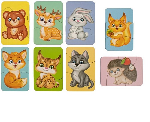 Мозаика/пазл Десятое королевство Зигзаг пазлы. Лесные жители 04874