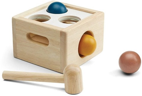 Развивающая игрушка Plan Toys Забивалка Молоток и шары 5472