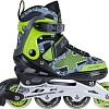 Роликовые коньки Tech Team Azart (р-р 30-33, зеленый)