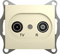 Розетка телевизионная Schneider Electric Glossa GSL000294 (бежевый)