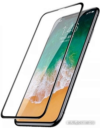 Защитное стекло Case 3D Rubber для Apple iPhone 11/XR (черный)