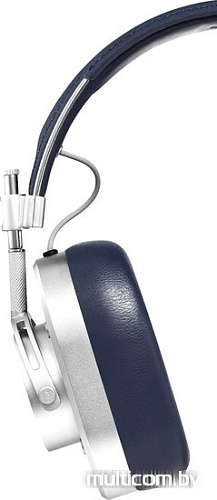 Наушники Master & Dynamic MH40 (серебристый/синий)