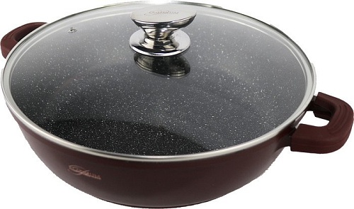 Сотейник Platinum DAR36 (бордовый)