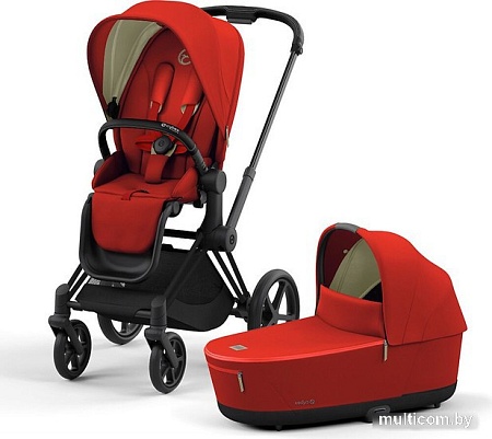 Универсальная коляска Cybex Priam IV (2 в 1, autumn gold/matt black)