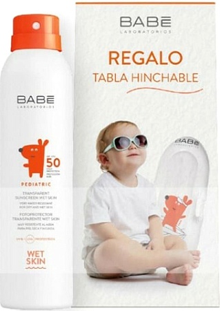 Спрей солнцезащитный Laboratorios BABE Pediatric Детский влагостойкий SPF50 200 мл