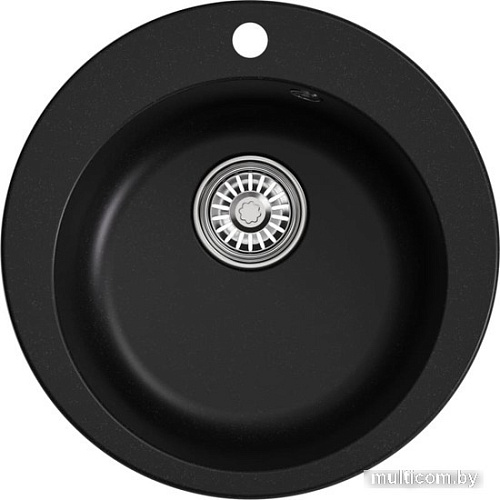 Кухонная мойка Mixline ML-GM13 551898 (ультра-черный)