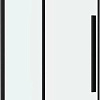 Душевая дверь Grossman Galaxy 80x195 1/2.K33.01.80.21.00 (черный матовый/прозрачное стекло)