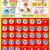 Развивающая игра Smile Decor Календарь-планер-адвент для детей Ф289