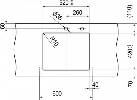 Кухонная мойка Franke Kubus 2 KNG 110-52 125.0512.505 (миндаль)