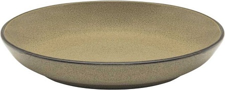 Тарелка глубокая Oxford Flat Shape Ocre 141357