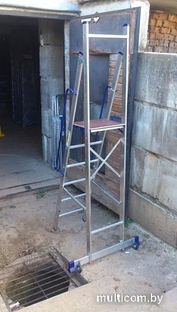 Лестница-помост Алюмет APE1403 (3 ступени)