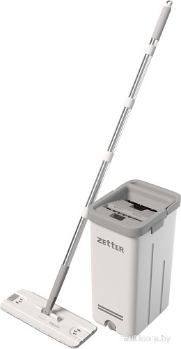 Швабра с отжимом Zetter S Home-bs-w (белый)