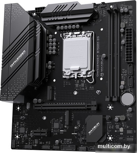 Материнская плата Maxsun Challenger B760M D5
