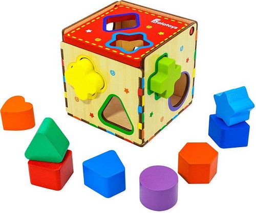 Сортер Alatoys Куб СОР80