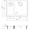 Кухонная мойка Omoikiri Bosen 59-2-DC [4993223]