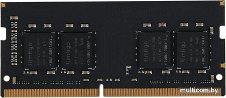 Оперативная память Kimtigo 8ГБ DDR4 SODIMM 2666 МГц KMKS8G8682666