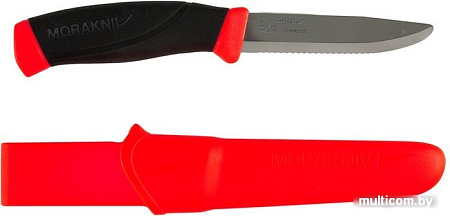 Туристический нож Morakniv Companion Rescue (черный/красный)