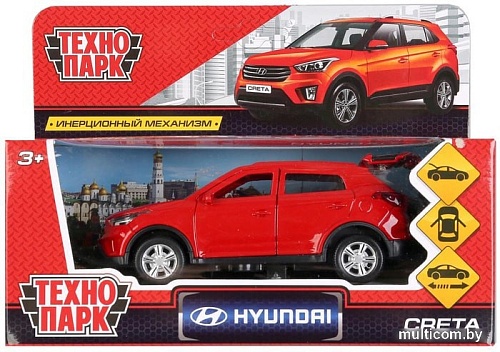 Технопарк Hyundai Creta (красный)
