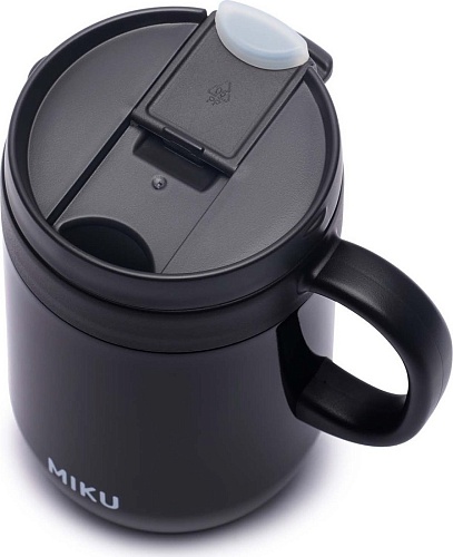 Термокружка Miku 500мл (черный)