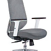 Кресло Norden Имидж Gray 2 YS-0817H(FY+FY)W (белый пластик/серая ткань)