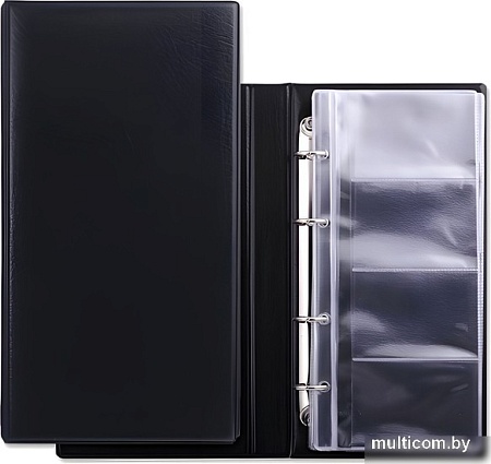 Визитница BRAUBERG 231825 (черный)