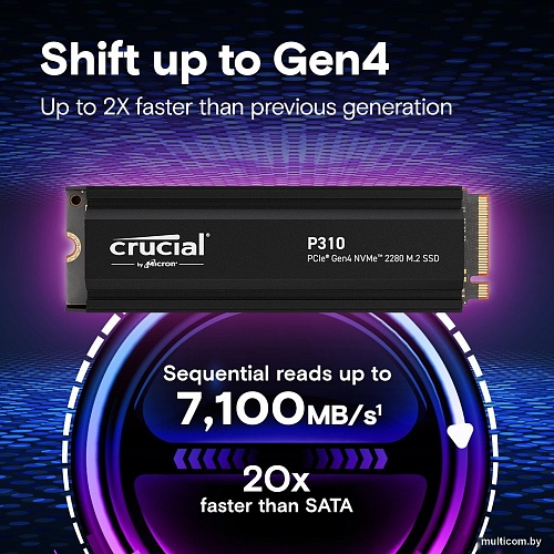 SSD Crucial P310 1TB CT1000P310SSD5