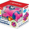 Развивающая игрушка Азбукварик Музыкальный самолетик 2993 (розовый)