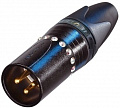 Коннектор Neutrik NC3MXX-B-CRYSTAL