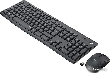 Офисный набор Logitech MK295 Silent Wireless Combo 920-009813 (графитовый)