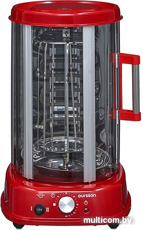 Электрошашлычница Oursson VR1522/RD
