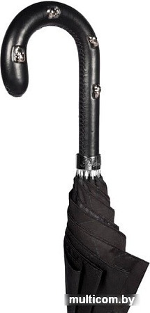 Зонт Pasotti Sculls Pelle Sculls Black