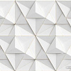 Фотообои Vimala 3D Треугольники 270x400