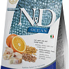Сухой корм для кошек Farmina N&amp;D Low Grain Ocean Codfish &amp; Orange 5 кг