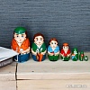 Развивающая игрушка Брестская Матрешка Гольф (набор 7 шт)
