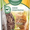 Лакомство для кошек Triol Мини-медальоны из говядины с треской (40 г)