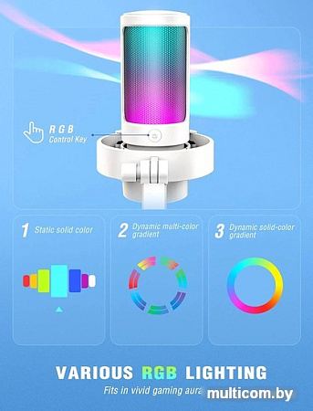 Микрофон FIFINE A8 (белый)