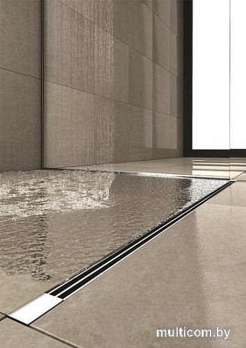 Трап/канал Berges Wasserhaus Super Slim 400 (матовый хром)