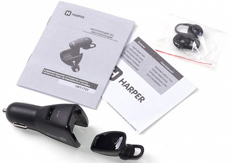 Bluetooth гарнитура Harper HBT-1723 (чёрный)