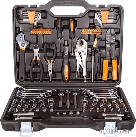 Универсальный набор инструментов Bort BTK-123 (123 предмета)